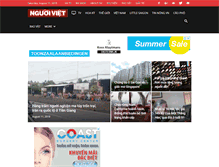 Tablet Screenshot of nguoi-viet.com